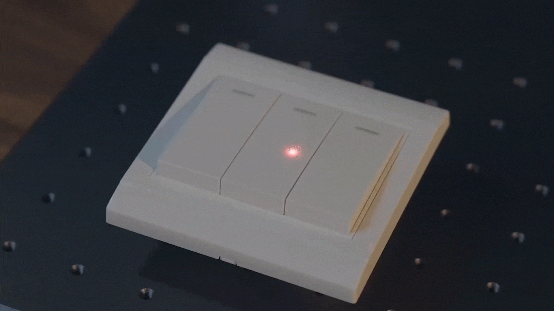 Laser engraving demonstration on a flat object